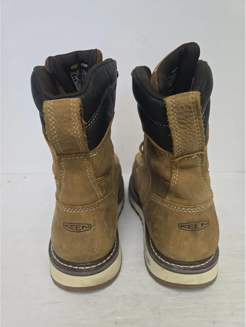 KEEN Men's 8 Inch Cincinnati Composite Toe Waterproof 1025690 Work Boot 10.5D